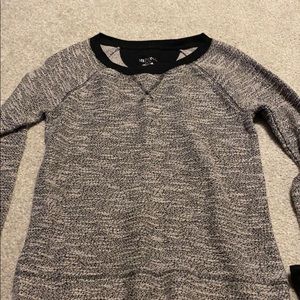 Grey crew neck sweater